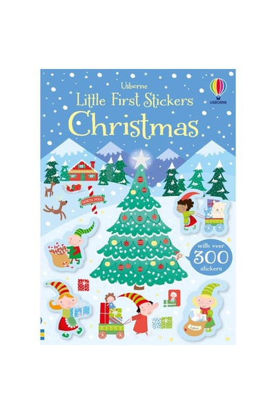 Usborne Sticker book, LITTLE FIRST STICKERS CHRISTMAS,