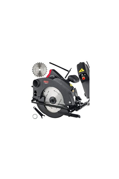 Red Technic Fierastrau circular de mana, pentru taierea lemnului, 2250 W, dis...