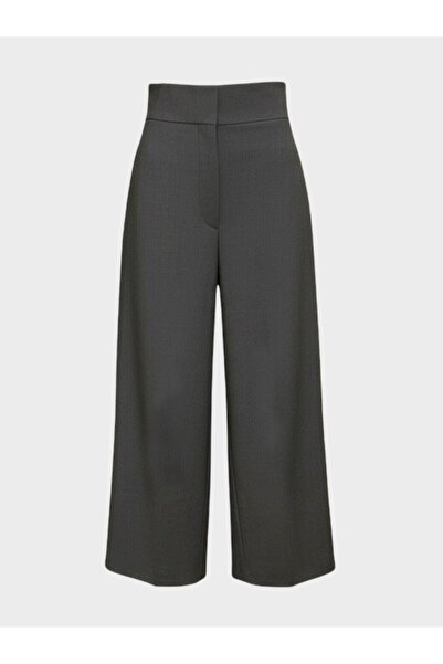 RİVUS Ultra High Waist Culotte Pants - Gray