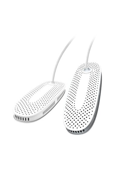 Generic مجفف أحذية كهربائي محمول لتدفئة الأحذية، سخان PTC، جهاز سريع التجفيف ومزيل للروائح الكريهة للمطر والثلج