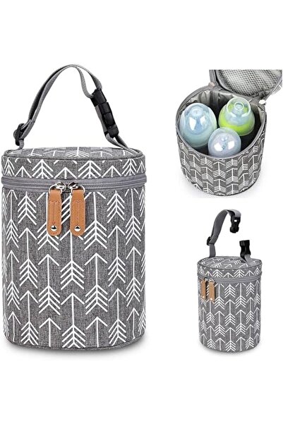 Goodern حقيبة سفر معزولة لحفظ زجاجات الرضاعة وحليب الثدي - مقاومة للتسرب ومقا...