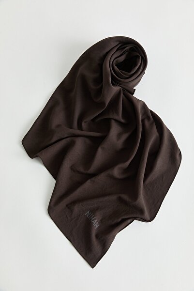 Nihan %100 Pamuk Fresh Eşarp Acı Kahve