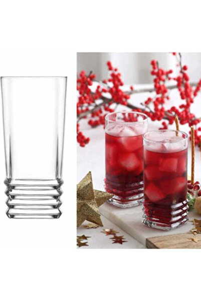dealshopromania Set de 6 pahare Apă Suc Bere Vin Pahar Lav Elegan 335 ml Tera...
