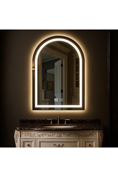 Alista Home Oglinda LED Touch cu Functie Dezaburire, 80x50cm