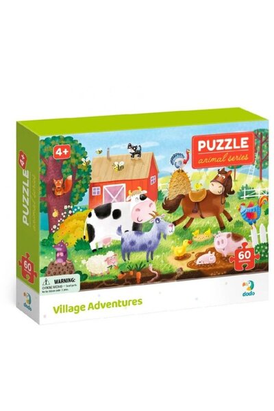 Dodo Puzzle - Adventures on the Farm (60 pieces)