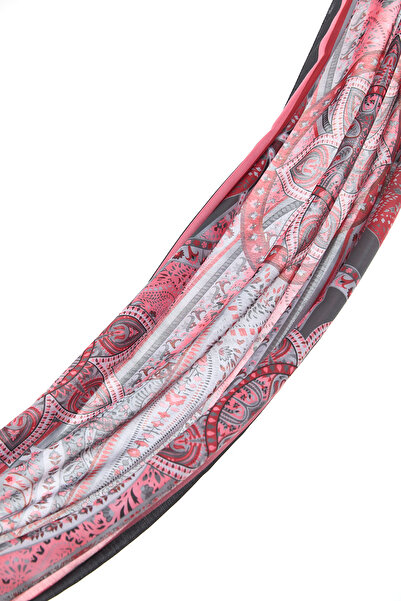 Nihan Desenli Soft Şal Kırmızı