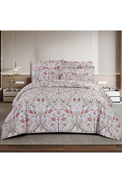 unique home collection Unique Home All Season 4-Piece Floral Print Single Com...
