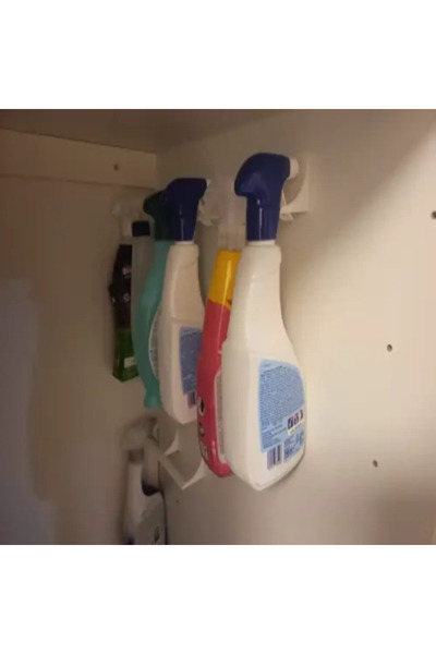Plasfire Dolap içi sprey şişe veya camsil tutucu