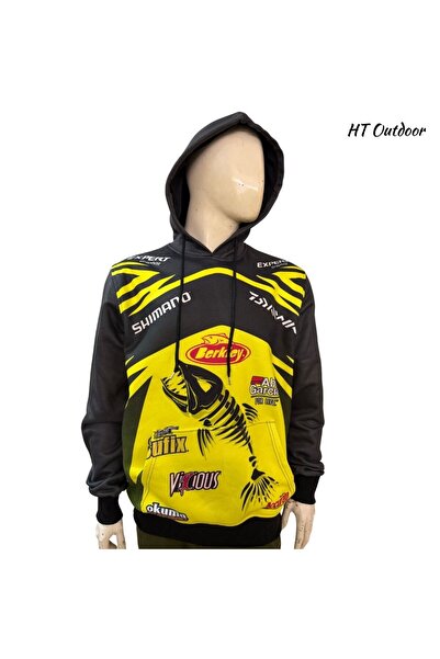HT Outdoor Φούτερ με ειδικό σχέδιο για το ψάρεμα