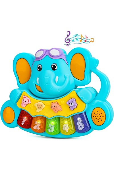 STEAM Life ألعاب موسيقية تعليمية للأطفال - لوحة مفاتيح بيانو مضيئة - بيانو ذك...