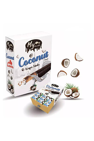 MY أصابع ويفر الشوكولاتة مع كريمة بنكهة جوز الهند - 200 جرام عبوة من قطعتين