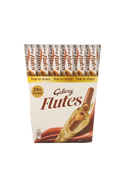 Galaxy Flutes Crispy Chocolate Twin Fingers- 24X11.25 gms