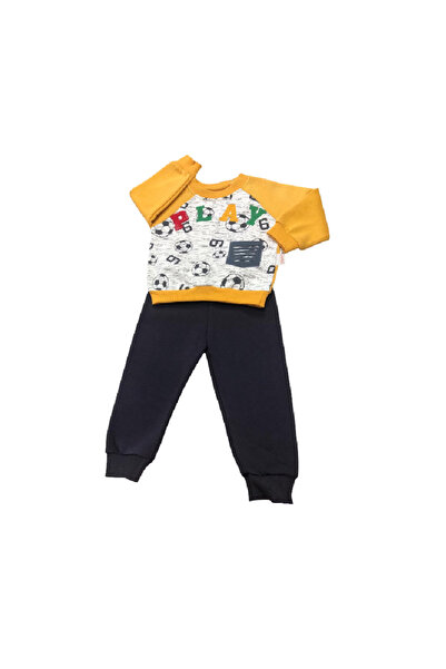 Lumi LUXURY Children's tracksuit made of soft cotton, multicolor, 86 cm, 18 m...