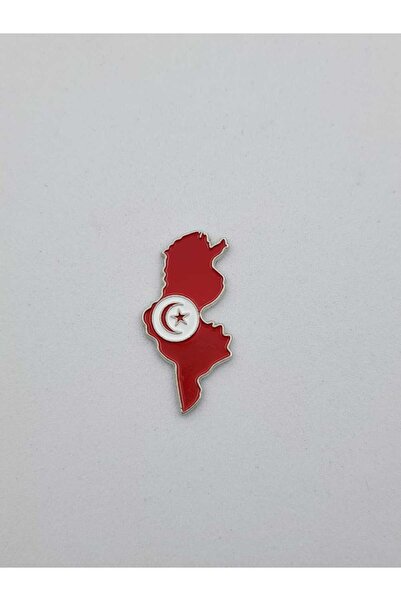 kipfy ملصق صورة ظلية لخريطة علم تونس للكمبيوتر المحمول والكتب والثلاجة