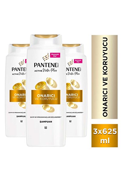 Pantene Onarıcı & Koruyucu Şampuan 625ml x 3 Adet"