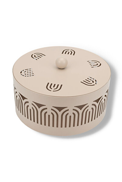 RAZ Metal Serving Basket with Lid