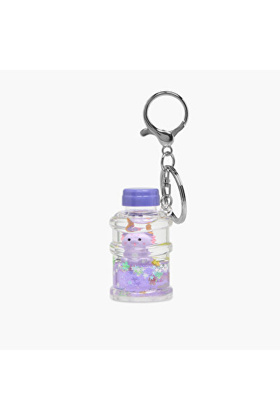 Lifestyle سلسلة مفاتيح بتصميم سحري مع خطاف على شكل جراد البحر