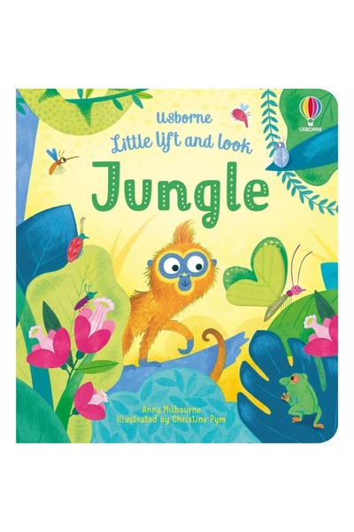 Usborne Flip book, JUNGLA MICĂ RIDICĂ ȘI PRIVIE,