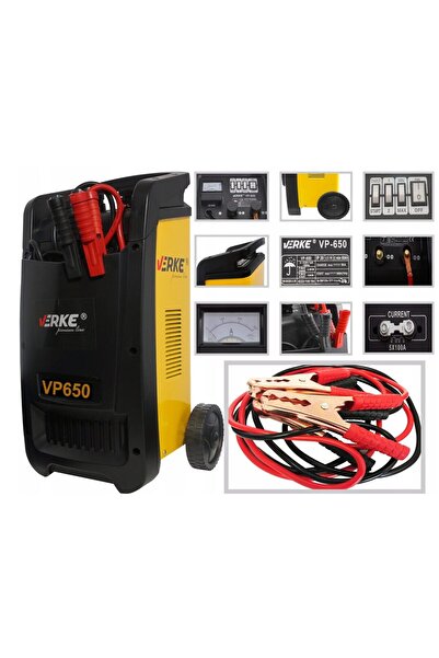 VERKE Statie pentru incarcare, redresor, robot pornire 540 amperi 12 / 24V,