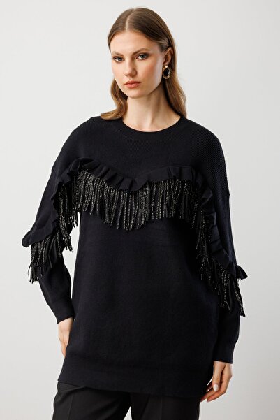 ON Stone Tassel Detailed Knitwear Sweater