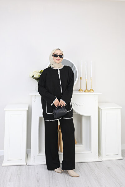 sorisso Embroidered Knitwear Set