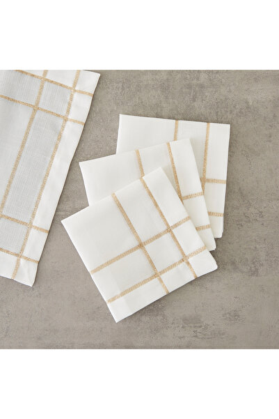 Lifestyle طقم مناديل جيكس، 4 قطع، 45×45 سم