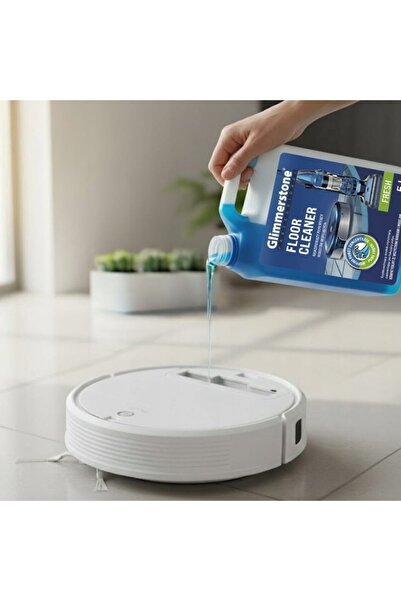 GLIMMERSTONE Detergent for Robot Vacuum with Mop, Universal, 5L, 100% , Low-Foam, No Residue