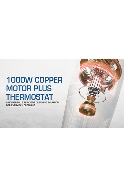 Arshia Arshia 3-in-1 Upright Vacuum Cleaner (Black)