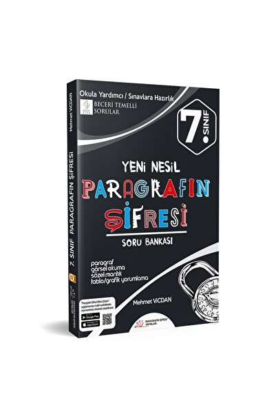 Paragrafın Şifresi Yayınları 7. SINIF PARAGRAFIN ŞİFRESİ