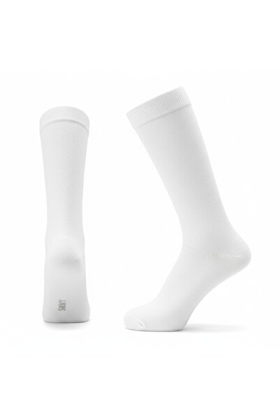 Silvy Men's Casual Long Socks MCUL 1 White