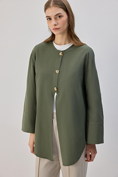 Touché Privé ΠΟΥΚΑΜΙΣΟ POPLIN ΜΕ ΧΡΥΣΟ ΚΟΥΜΠΙ