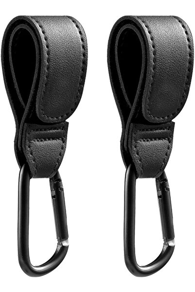 Bukela خطافات عربة الأطفال - خطافات فيلكرو متعددة الأغراض لحقائب التسوق وحقائ...