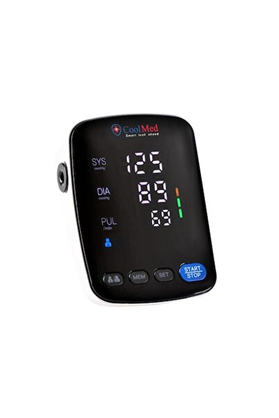 Cool Med Automatic Upper Arm Blood Pressure Monitor with Bluetooth compatible with IOS and Android U82RH