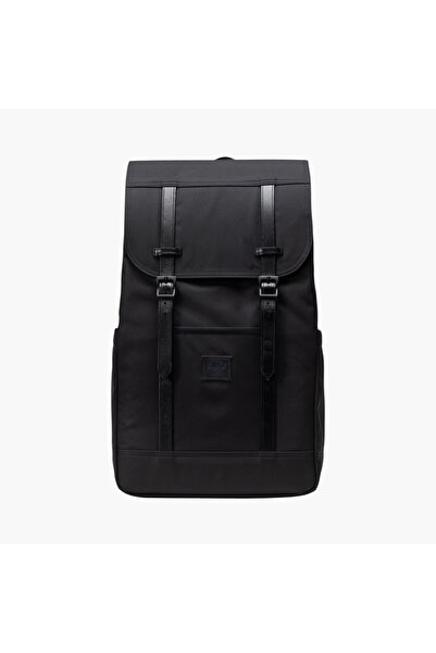 Herschel Supply Co. حقيبة ظهر متينة من شركة هيرشل سابلاي مع رباط للإغلاق وحما...