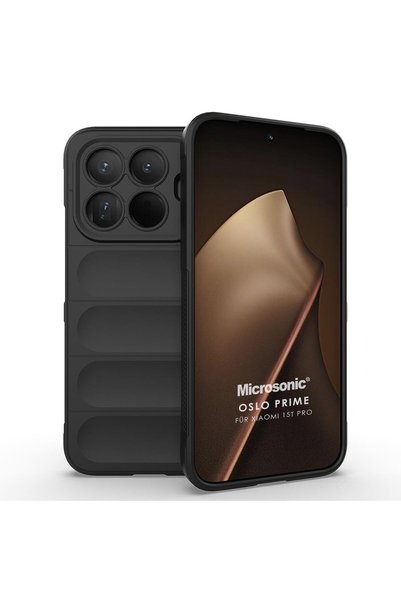Microsonic Xiaomi 15t Pro Case Oslo Prime Black