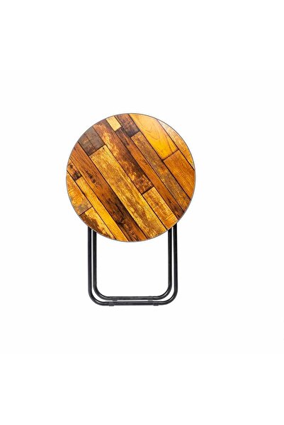 Z-Tools Folding round table, equipped with MDF top, dimensions 60x60cm, / ZTS9172