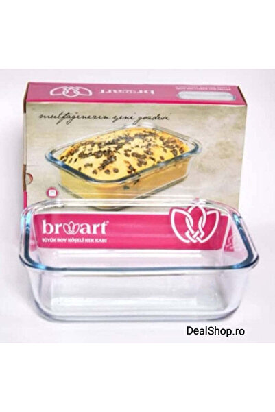 dealshopromania Oală termorezistentă Yena 1,52 litri Broart 22 x 16,5 x 6,5 cm 46352