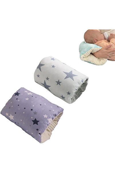 DURKU وسادة رضاعة طبيعية - مهد مريح، دعامة للذراع، دعامة للرأس (النمط أ)