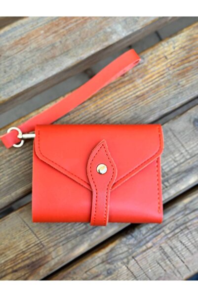 Çanta Trend Multi-Compartment Snap Closure Wallet