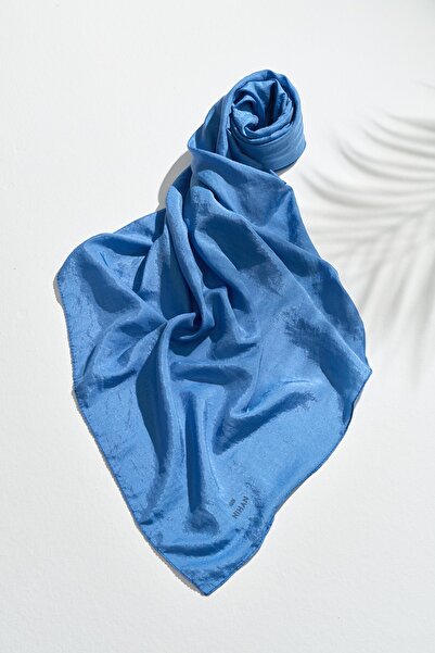 Nihan Düz Stil Eşarp İndigo