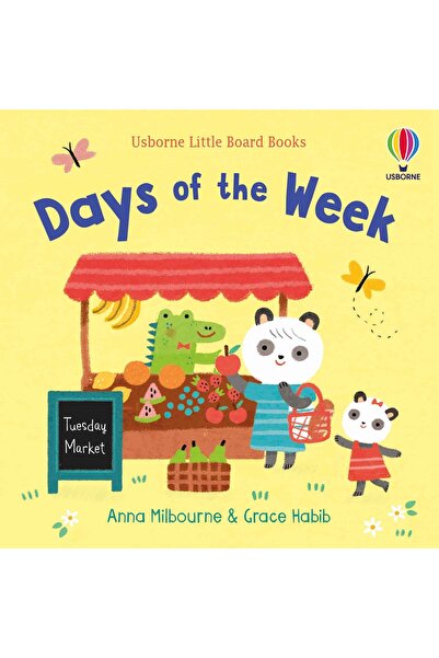 Usborne Little Board Book, DAYS OF THE WEEK LITTLE BOARD BOOK, Usborne,