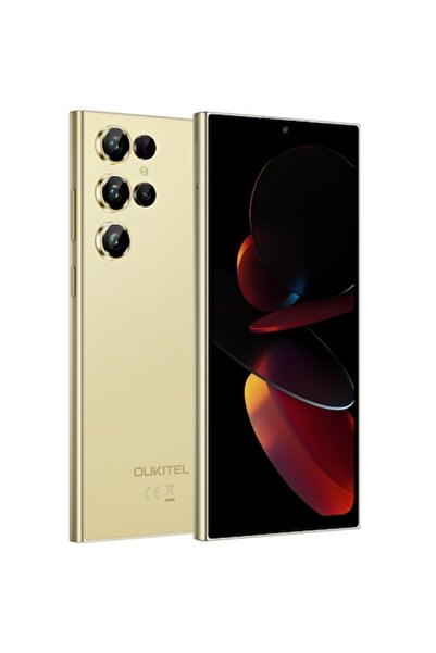 oukitel C61 Pro — 6,88" HD+ 90Hz, 24GB RAM, 256GB stocare, 5150mAh, NFC, Android 15 (Gold)