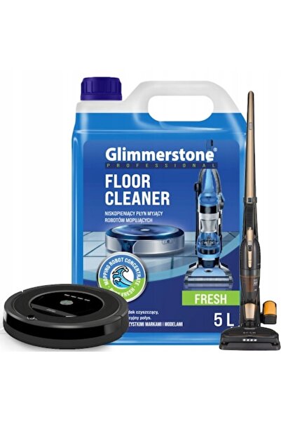 GLIMMERSTONE Detergent for Robot Vacuum with Mop, Universal, 5L, 100% , Low-Foam, No Residue