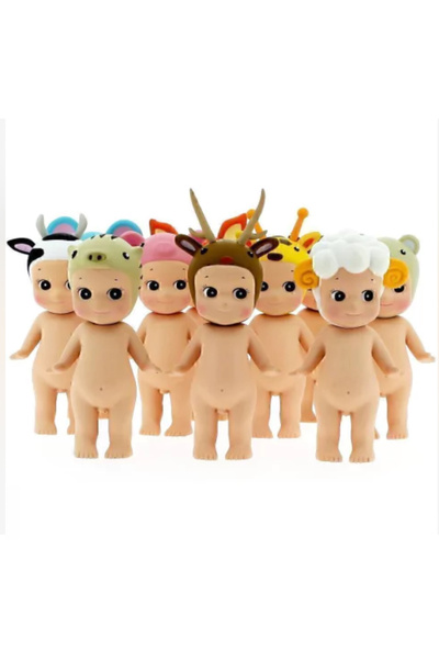 Angel bebek hayvan temalı süs doğum günü telefon kılıf süsü