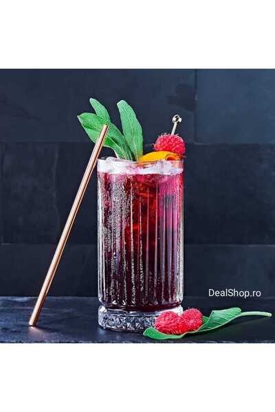 dealshopromania Set de 12 pahare de sticlă 300 ml - MANSOURA ELUSIA (pentru t...