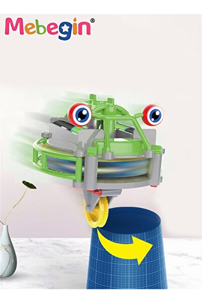 MEBEGIN لعبة دوارة 2 في 1، دراجة أحادية العجلة مبتكرة مضادة للجاذبية، لعبة مت...