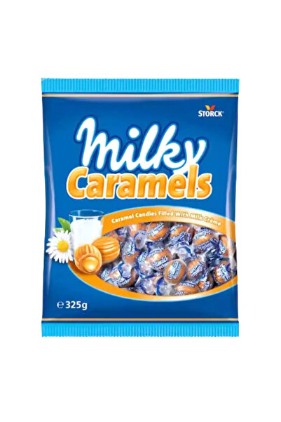 Storck حلوى الكراميل الحليبي المحشوة بكريمة الحليب - 325 جرامًا - عبوة من قطعتين
