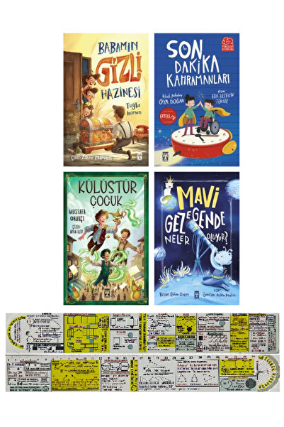 Genç Timaş Babamın Gizli Hazinesi+Son Dakika Kahramanları+Külüstür Çocuk+Mavi...