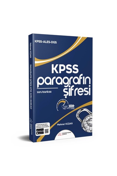 Paragrafın Şifresi Yayınları KPSS PARAGRAFIN ŞİFRESİ