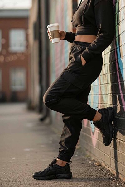 Puma Unisex Black Walking and Running Shoes Pmr-450 Rs